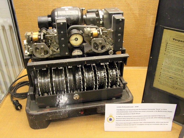 Bletchley Park - Lorenz Schlusselzusatz or 'Geheimschreiber' - a faster and more complex German cipher machine
