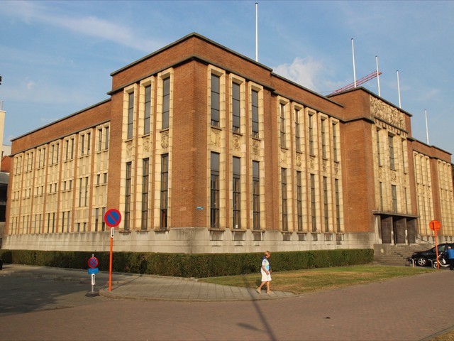 Ostend - The Gerechtshof (Justice Building) by SMis, VanCoillie & Van Laere 1939