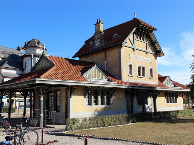 De Haan an Zee - The only surviving original tram station on the line, Belle Epoque,1902