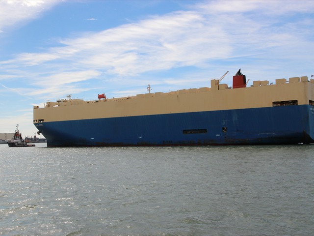 Zebrugge Harbour - Car transporter